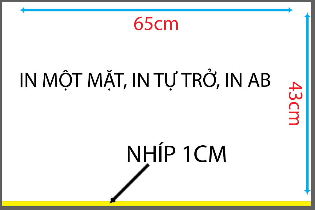 Trừ nhíp trong cách in offset