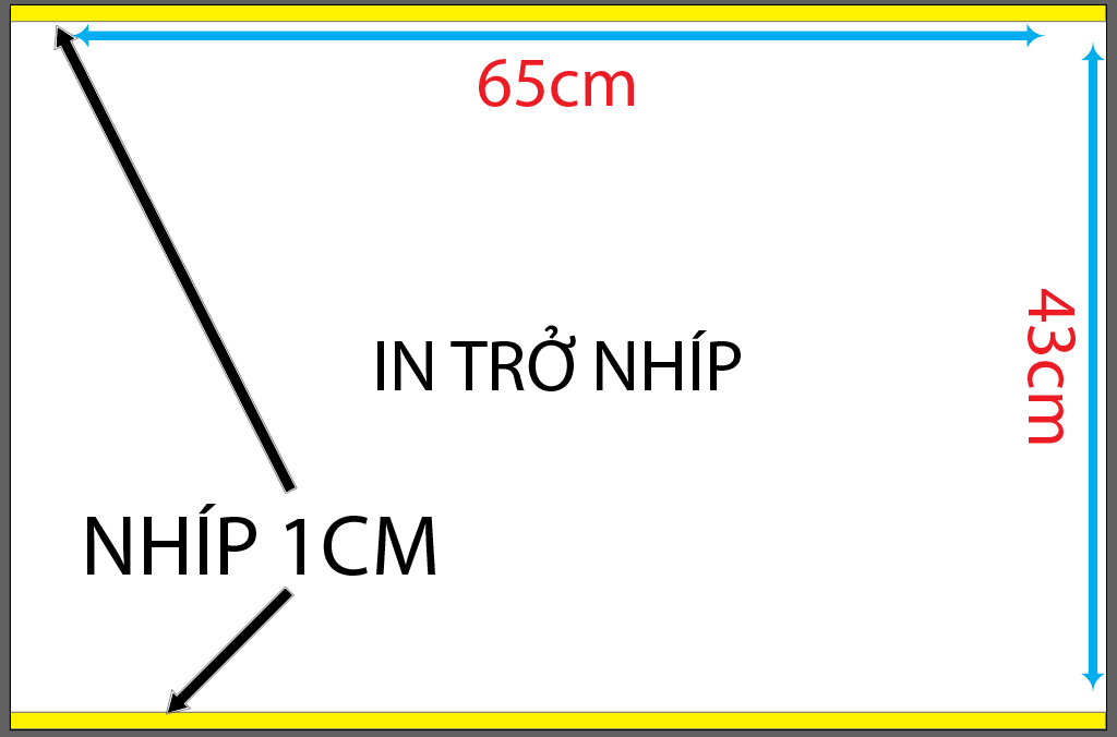Trừ nhíp trong cách in offset