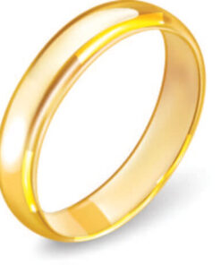 Vector nhẫn cưới siêu nét