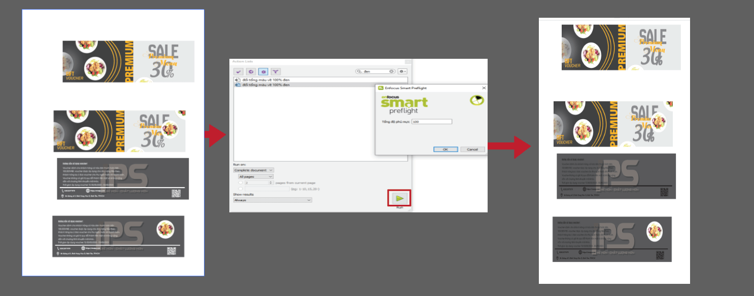 Action Hai hàng tệp tin được gộp thành một hàng tệp tin-Thực hiện bởi Duy-