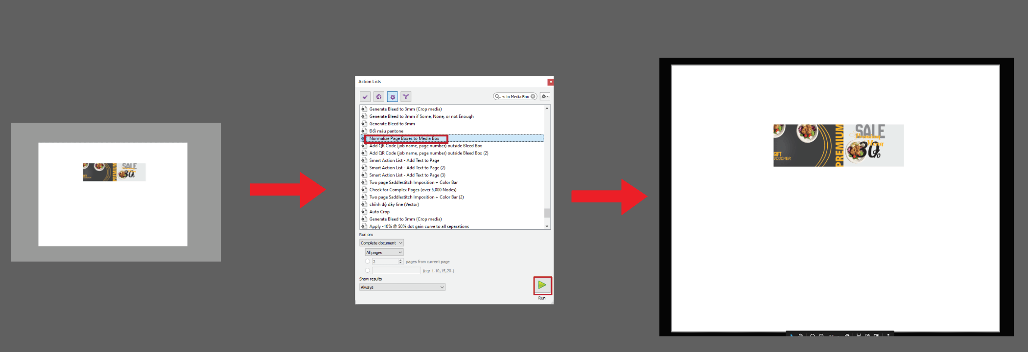 Normalize Page Boxes to Media Box- Thực hiện bởi Duy-
