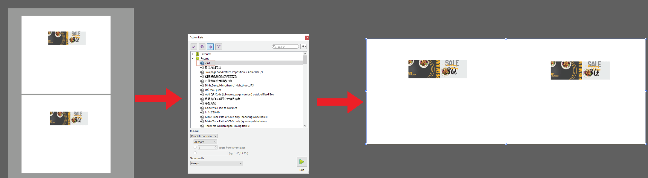 Action 2in1-Thực hiện bởi Duy-
