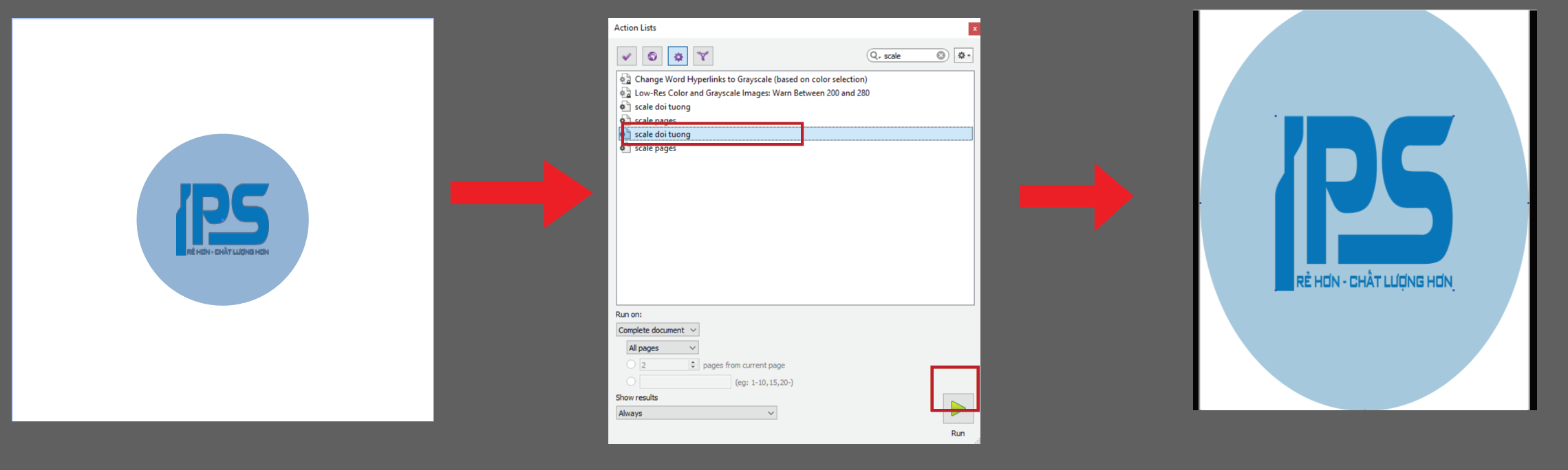 Action scale pages-Thực hiện bởi Duy-