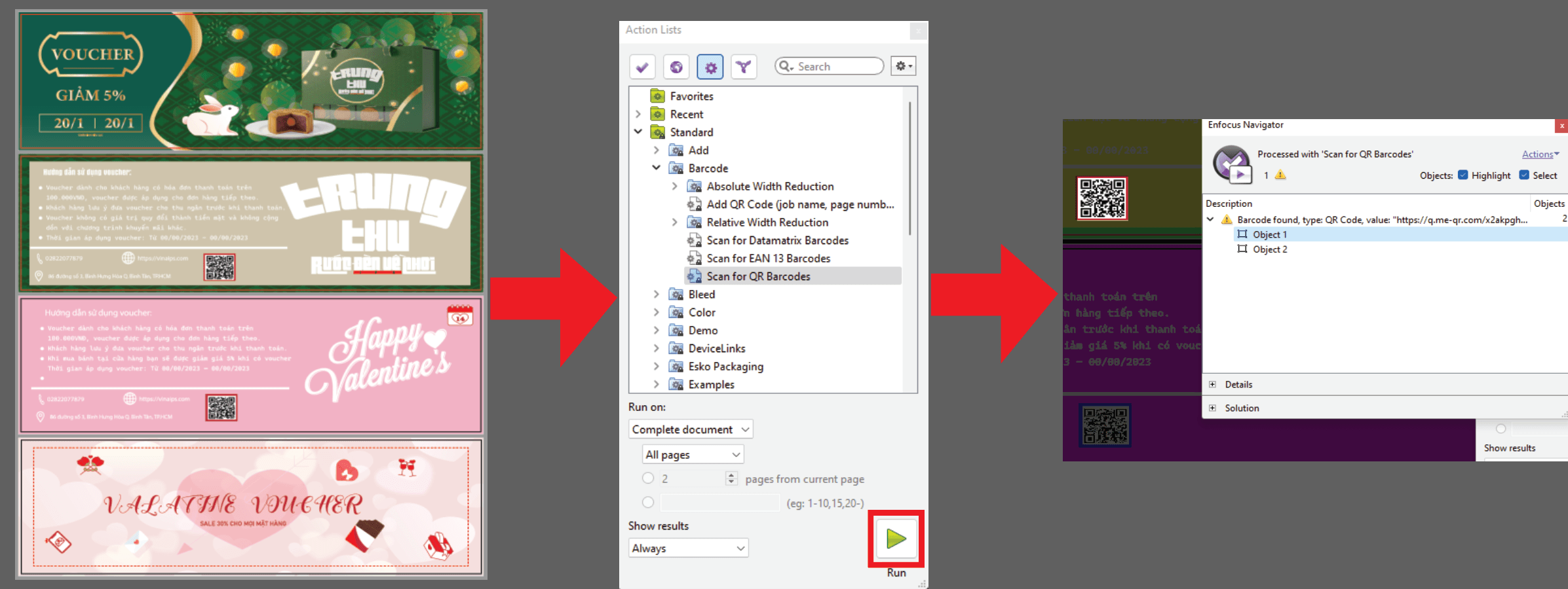 Action Scan for QR Barcodes -Thực hiện bởi Duy-