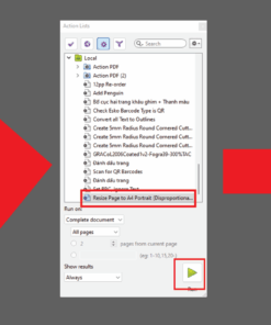 Resize Page to A4 PortraitDisproportional for Page Boxes, Proportional for Content)- Thực hiện bởi Duy-