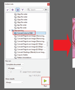 Action Convert Color to RGB-Thực hiện bởi Duy-