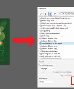 Action kiểm tra và đổi độ dày stroke -Thực Hiện Duy-